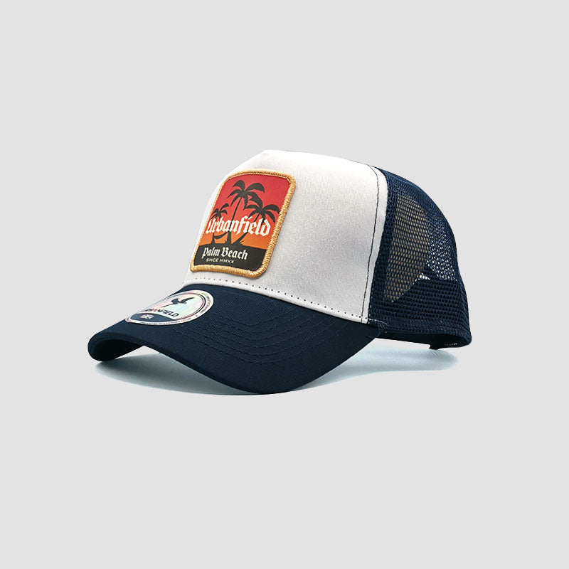 Urbanfield Sports Palm Beach A Frame Snapback Trucker Cap