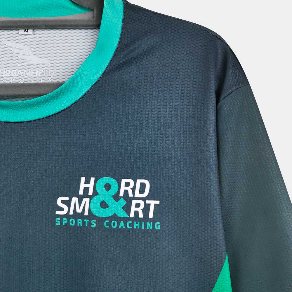 Close up view of Hard & Smart Sports Coaching logo