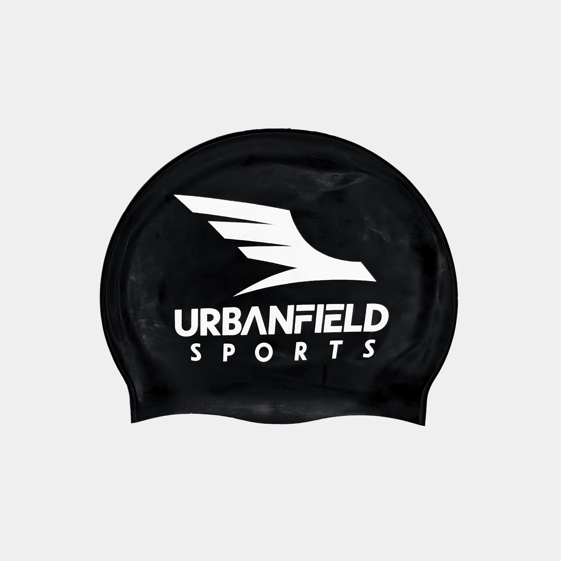 Urbanfield Sports Logo Swim Cap - Black