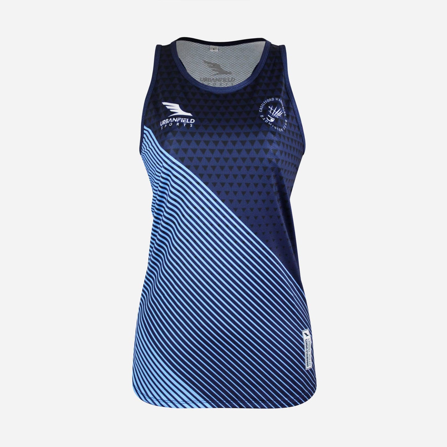 Women's Castleford Wanderers Badminton Club Racerback Vest Top