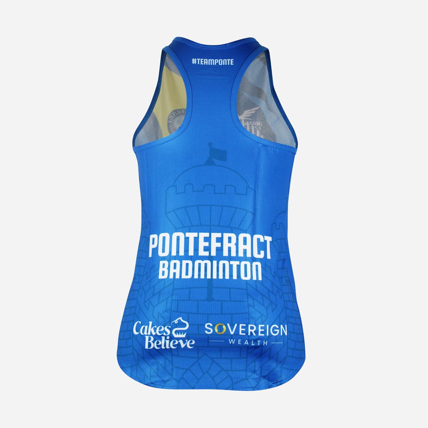 Women's Pontefract Badminton Racerback Vest Top